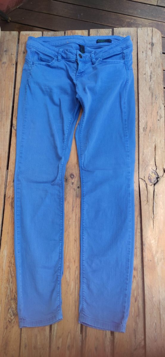 Pantalones Benetton - Azul