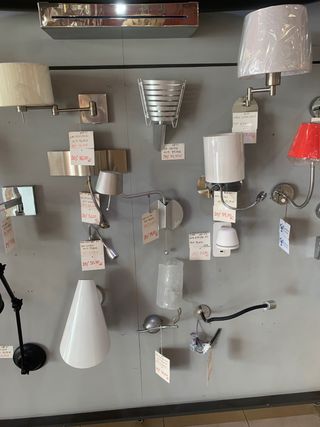 Apliques pared - Pack 25 lámparas