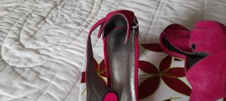 Sandalias Gloria Ortiz rosa, talla 36