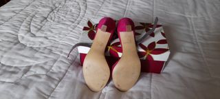 Sandalias Gloria Ortiz rosa, talla 36