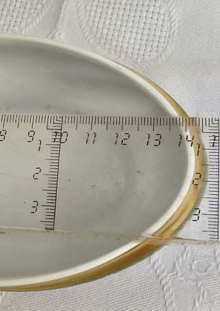 Caja joyero ovalada Limoges vintage