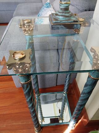 Mesa auxiliar para rinconera de 40x40x75