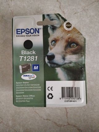 Tinta Epson T1281 Negra