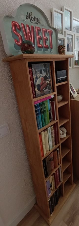 Estantería librería madera maciza 