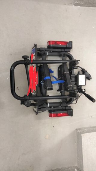 Portabicis doble abatible y plegable