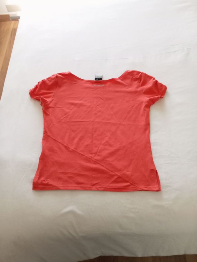 Camiseta Nike roja coral