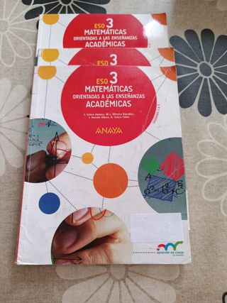 Matemáticas 3ESO.Anaya