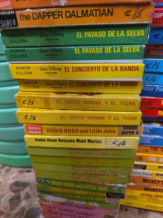 PELICULAS SUPER 8 WALT DISNEY  BOBINA 60