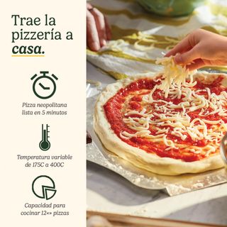 Forno per pizza Cuisinart in acciaio
