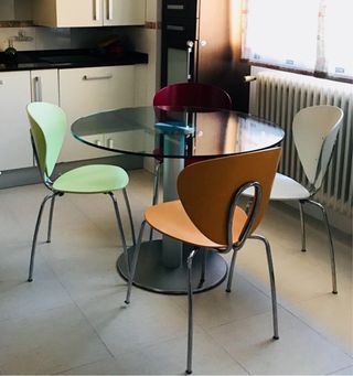4 Sillas cocina GLOBUS marca STUA