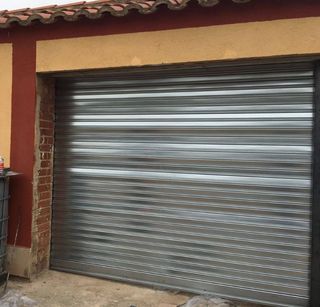 Persiana automática de lama plana galvanizada