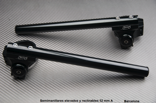 Semimanillares elevados y reclinables 52 mm A