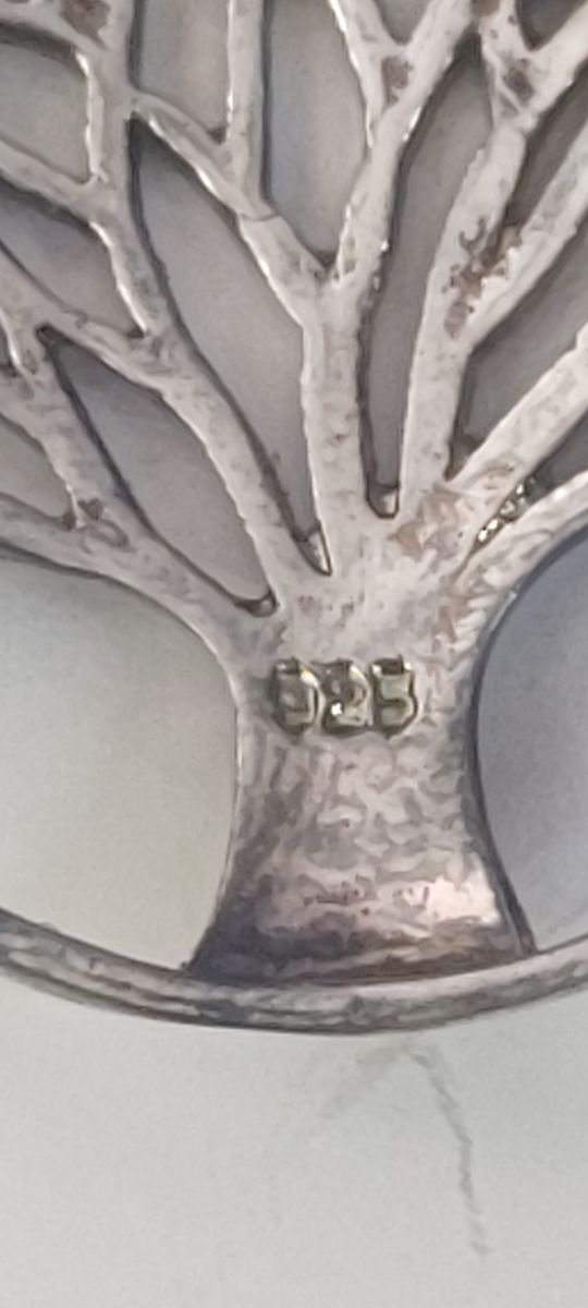 Colgante plata