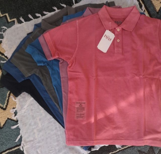 Polos niño The First -talla 12