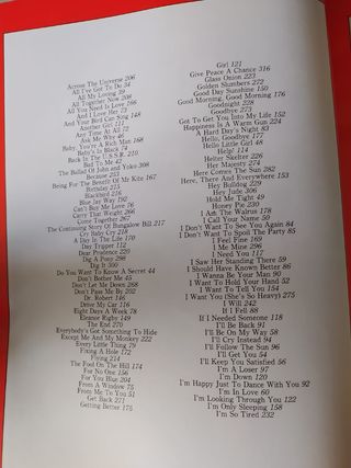 The Beatles Complete partituras piano/órgano 