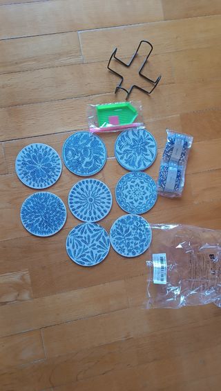 Posavasos DIY diamantes