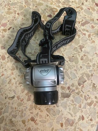 Linterna frontal LED Crivit