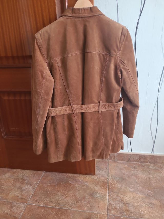 Chaqueta de piel ante