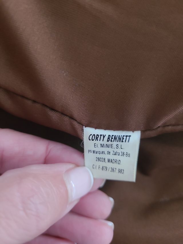 Chaqueta de piel ante