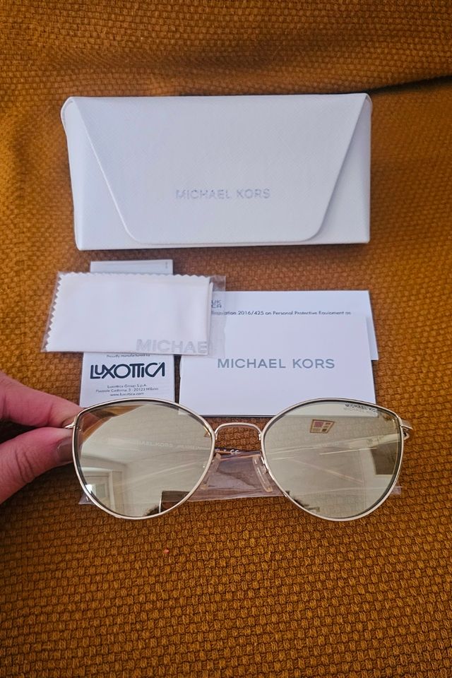 Michael Kors Gafas de Sol Gold Turtle