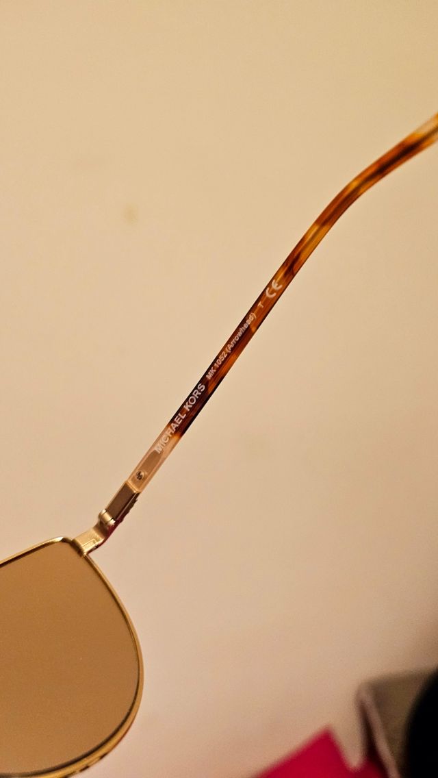 Michael Kors Gafas de Sol Gold Turtle