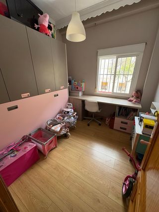 Dormitorio juvenil, cama abatible 90