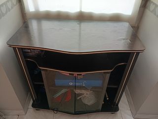Mueble TV - Negro/Marrón