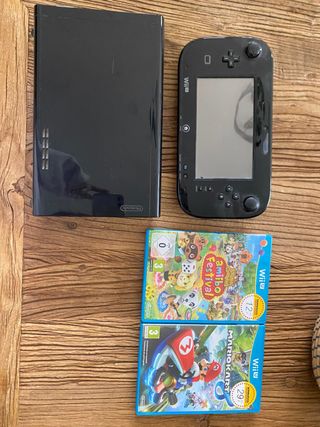 Wii U negra - Mario Kart & Animal Crossing