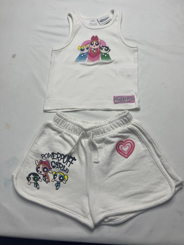 Conjunto kiña Zara Super Girls