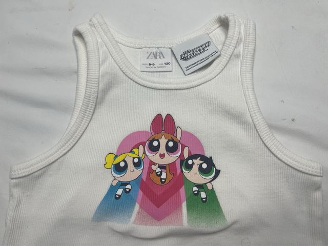 Conjunto kiña Zara Super Girls