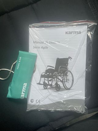 Silla ruedas Karma Agile - seminueva