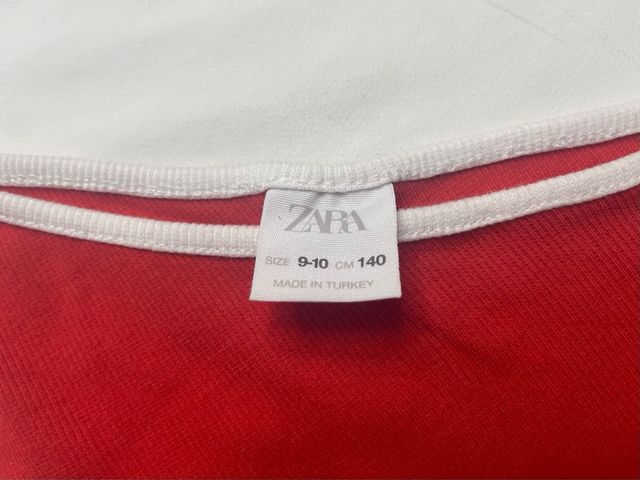 Conjunta Zara niña rojo