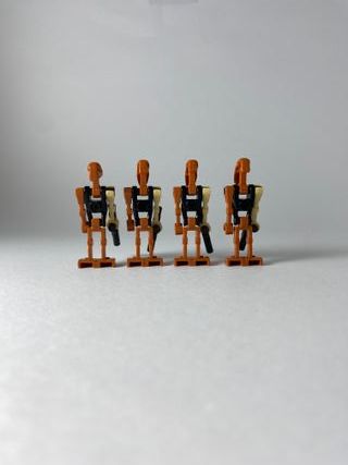 4 Battle Command Droid Figurine Type Lego Star War
