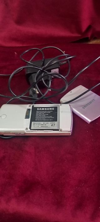 Samsung S5200 bianco e rosa - Cellulare