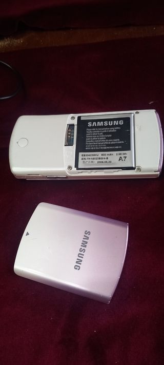 Samsung S5200 bianco e rosa - Cellulare