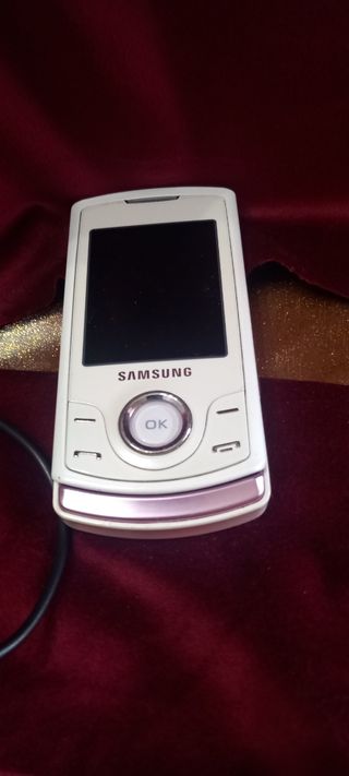 Samsung S5200 bianco e rosa - Cellulare