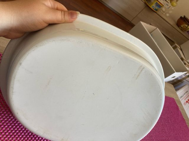 Pirofila ovale in porcellana bianca