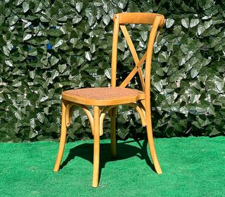 SILLA CROSSBACK DE MADERA