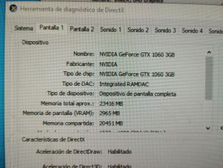 Nvidia Geforce GTX 1060 3GB Gráfica No Funciona!