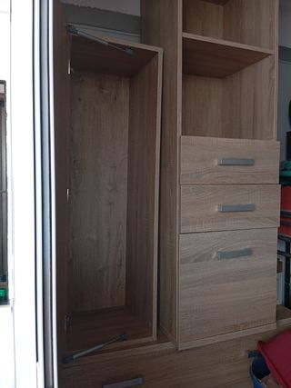 Muebles almacenaje - 2uds. Madera