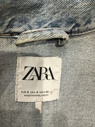 Chaqueta Vaquera Zara