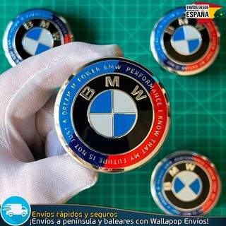 X4 Tapacubos BMW 56mm Emblemas Tapas de Llantas