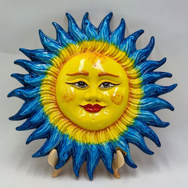 Sole in Ceramica di Caltagirone 42cm