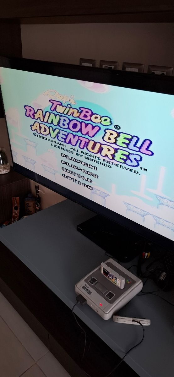 Super Nintendo snes Twinbee rainbow Bell Adventure