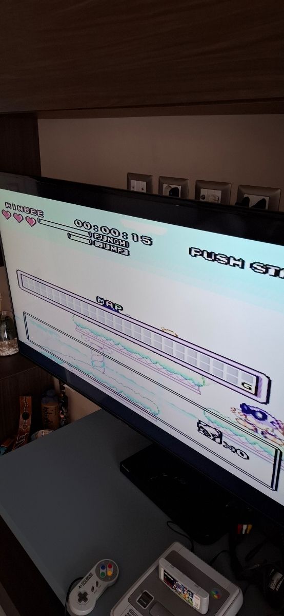 Super Nintendo snes Twinbee rainbow Bell Adventure