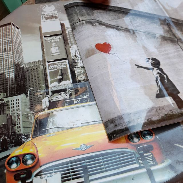 2 Poster Banksy & NY