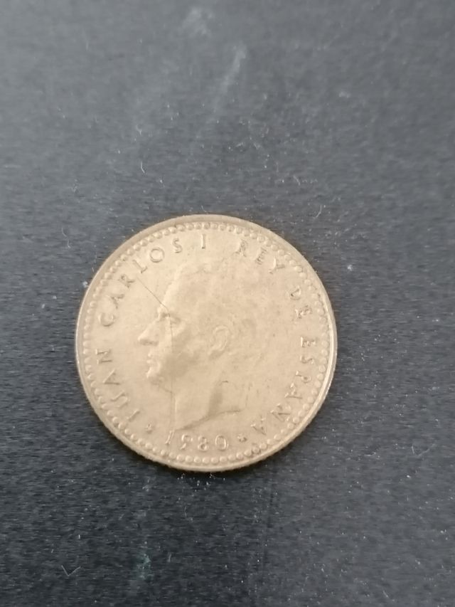 Moneda 1 peseta España 1980