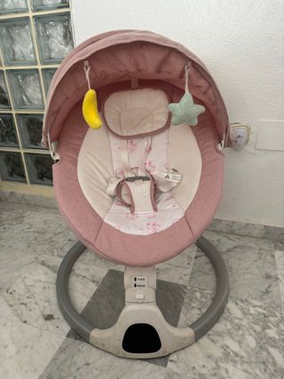 Hamaca mecedora con musica y movimiento para bebe 