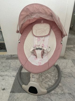 Hamaca mecedora con musica y movimiento para bebe 