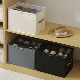 Caixa de Armazenamento Organizador Sapatos / Roupa